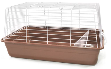 Κλουβί Τρωκτικών Καφέ 71.5X47X36.5CM